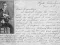 Post card from Arthur Manwaring to his grandmother Sarah while serving his mission in England.jpg